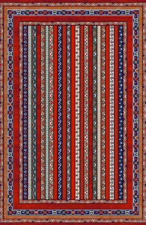 Roxanne Klasik Desenli Modern Halı 6001A