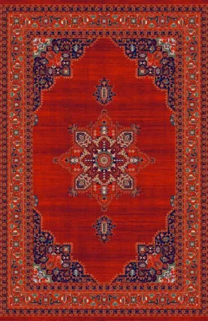 Roxanne Klasik Desenli Modern Halı 6002A