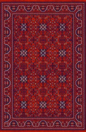 Roxanne Klasik Desenli Modern Halı 6003A