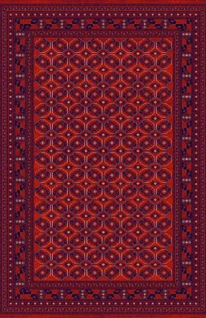 Roxanne Klasik Desenli Modern Halı 6004A