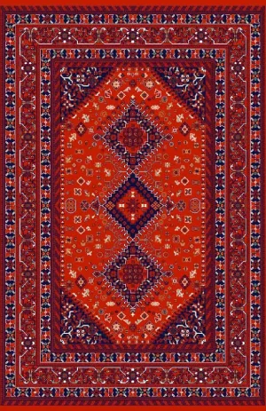 Roxanne Klasik Desenli Modern Halı 6005A