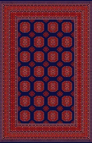 Roxanne Klasik Desenli Modern Halı 6007A